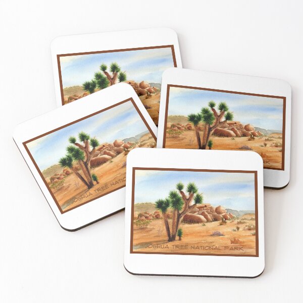 Item preview, Joshua Tree National Park Watercolor Painting designed and sold by MMc Buck.