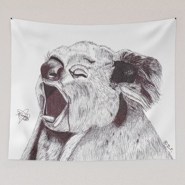 Item preview, Exhausted Koala designed and sold by BeritValk.