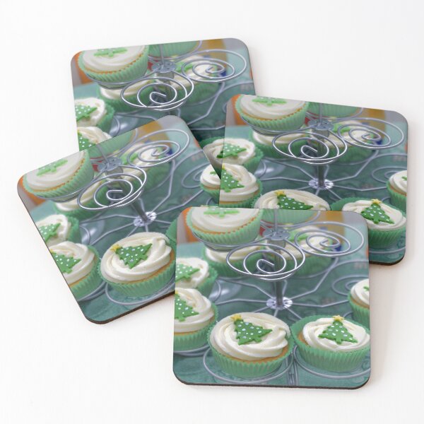 Item preview, Christmas tree cup cakes designed and sold by LindaCooke.