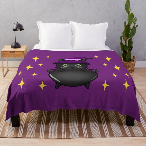 Item preview, Black Cat in a Caldron designed and sold by KionaDesign.