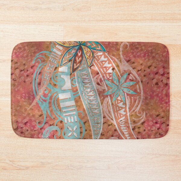 Item preview, Field Of Coral Sunset Floral Tribal Threads designed and sold by sunnthreads.