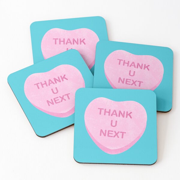 Item preview, Thank U Next • Rejected Candy Heart • Funny Valentine • Conversation Hearts designed and sold by ThreeLeggedDane.
