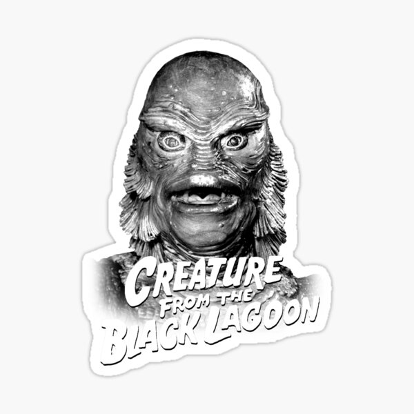 Creature From The Black Lagoon Stickers for Sale | Redbubble