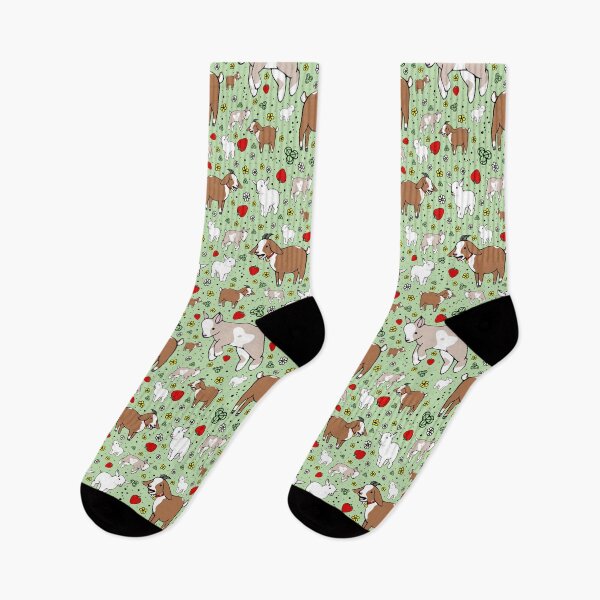 Item preview, Goats in Green designed and sold by Nemki.