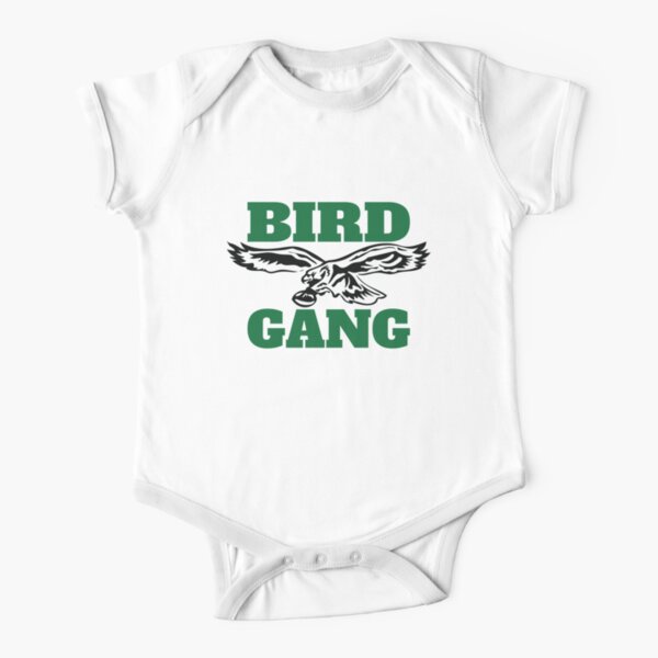 Bird Gang Retro Philadelphia Football Short Sleeve Baby One-Piece