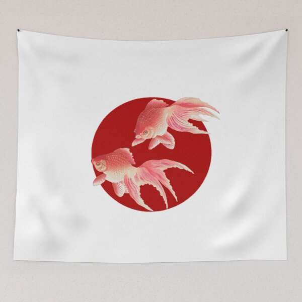 Item preview, Japanese Flag - Goldfish designed and sold by weavernap.