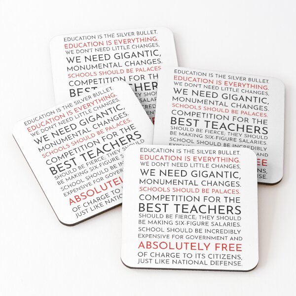 Item preview, Sam Seaborn Education Speech - The West Wing designed and sold by Kristin Novotny.