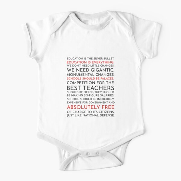 The West Wing Quotes Short Sleeve Baby OnePiece Redbubble