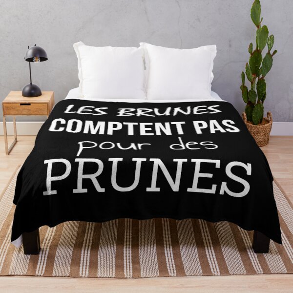 Item preview, Brunettes don't count for plums designed and sold by Catcrea.