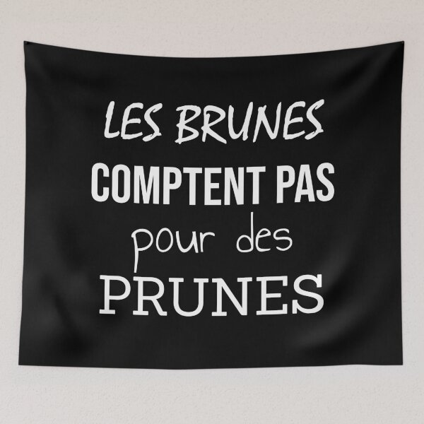 Item preview, Brunettes don't count for plums designed and sold by Catcrea.