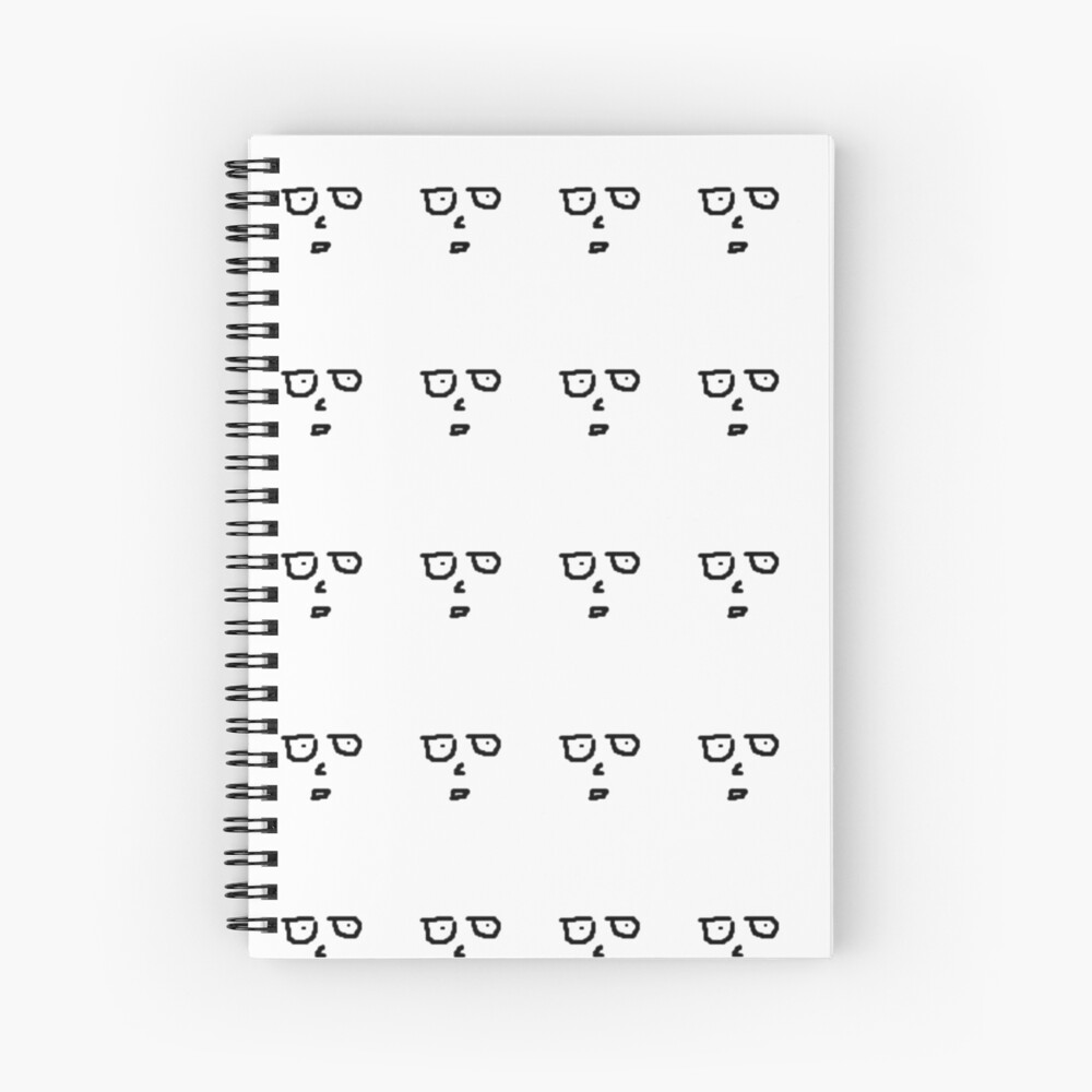Confused Drawing Hardcover Journal By Hakuyer Redbubble