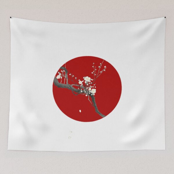 Item preview, Japanese Flag - Plum Blossom designed and sold by weavernap.