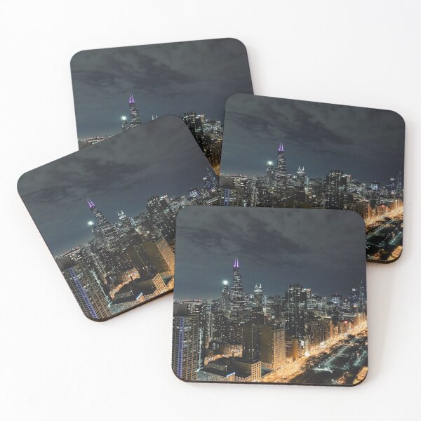 Item preview, chicago skyline designed and sold by raylavie.