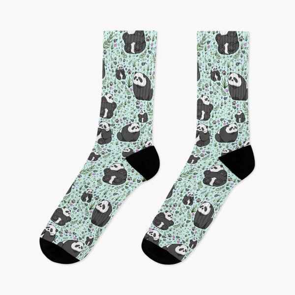 Item preview, Pandas in Blue designed and sold by Nemki.