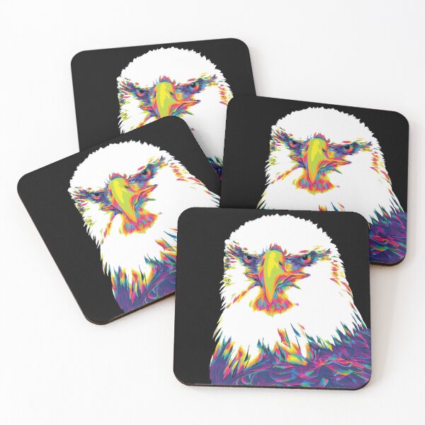 Item preview, Rainbow Technicolor Eagle designed and sold by polliadesign.