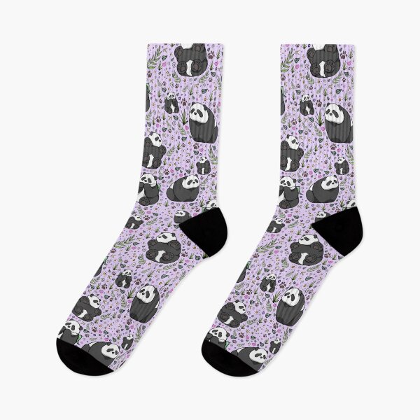 Item preview, Pandas in Purple designed and sold by Nemki.