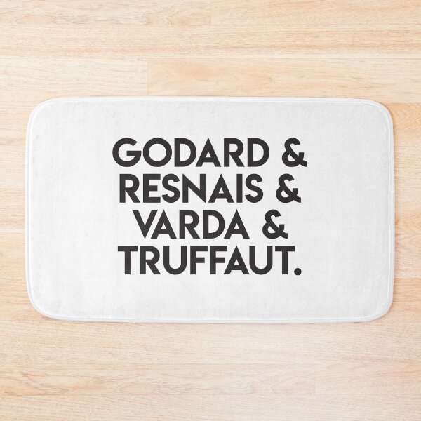 Item preview, Godard Resnais Varda Truffaut (black) designed and sold by didijuca.