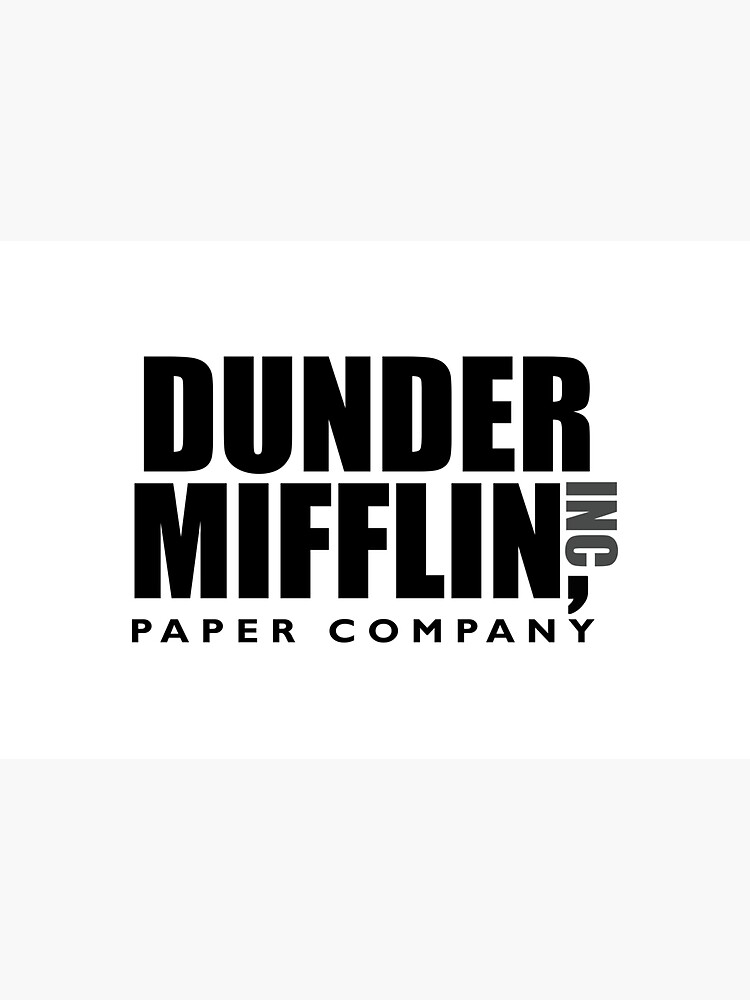 The Dunder Office Mifflin Inc. Design, T-Shirt, tshirt, tee, jersey, poster, Original Funny Gift Idea, Dwight Best Quote From by clothorama