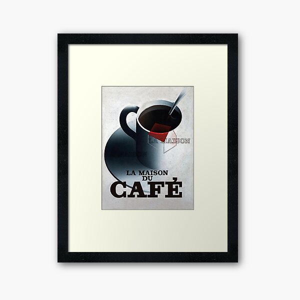 Artikel-Vorschau von Kaffee, Café, Vintages Getränkeplakat, designt und verkauft von vintagevivian.