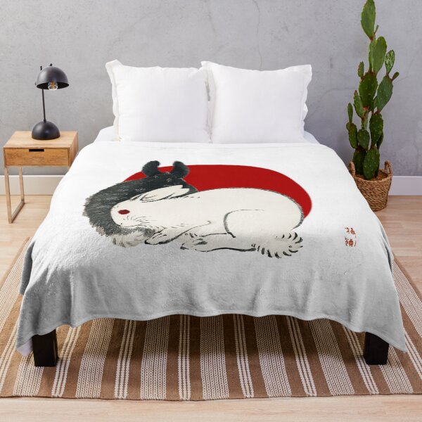Item preview, Japanese Flag - Rabbits designed and sold by weavernap.