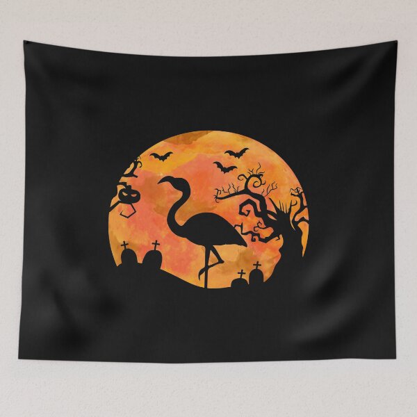Item preview, Happy Flamingoween Gift for a Halloween Flamingo Lover graphic designed and sold by biNutz.