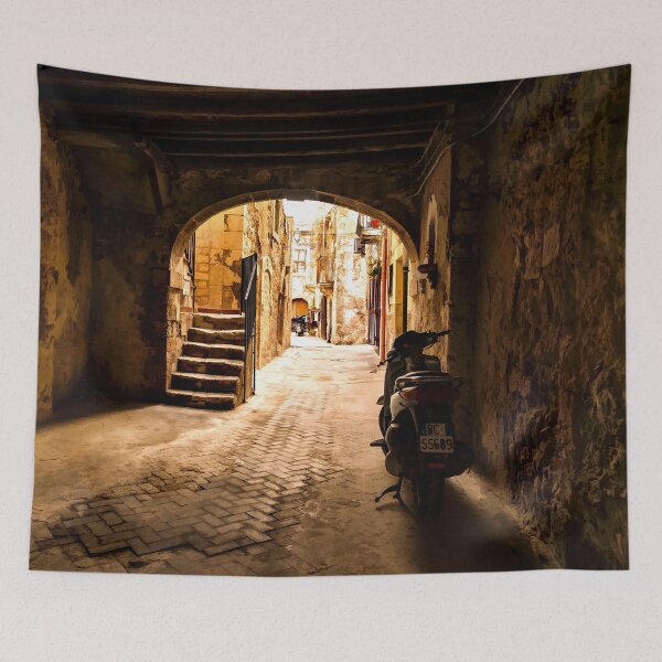 Item preview, One Very Italian Courtyard designed and sold by Georgia Mizuleva.