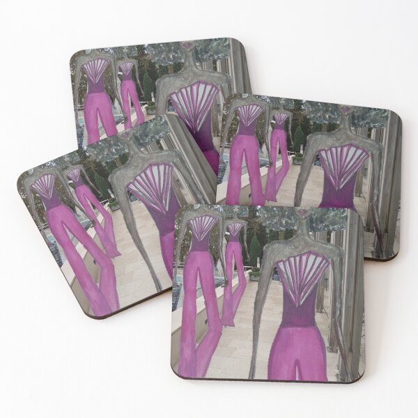 Item preview, FASHION ART GIRL IN A PINK JUMPSUIT designed and sold by IvanaKada.