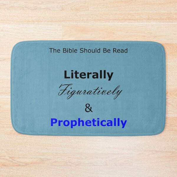 Item preview, The Bible Should Be Read Literally, Figuratively, and Prophetically to interpret it correctly - Bible Study Tips designed and sold by Sabrina Dawkins.
