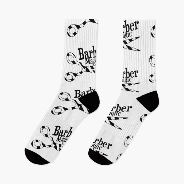 Item preview, Barber Magic - black and white designed and sold by XOOXOO.
