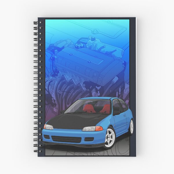 Item preview, Civic EG hatch with a B16 backdrop designed and sold by ArtyMotive.