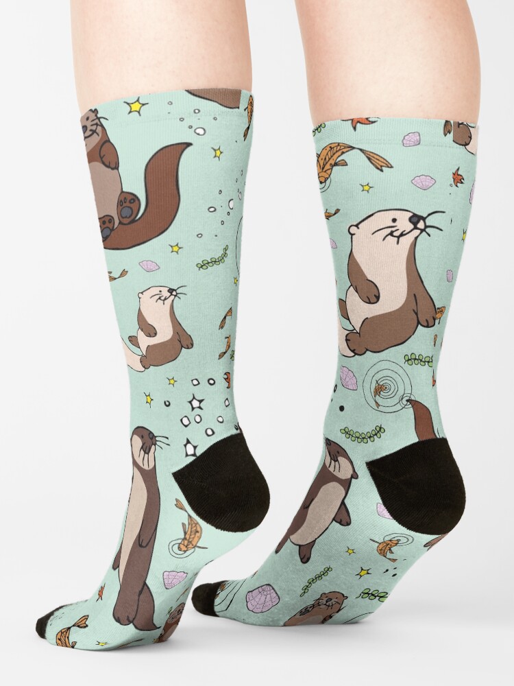 Alternate view of Sea Otters Socks