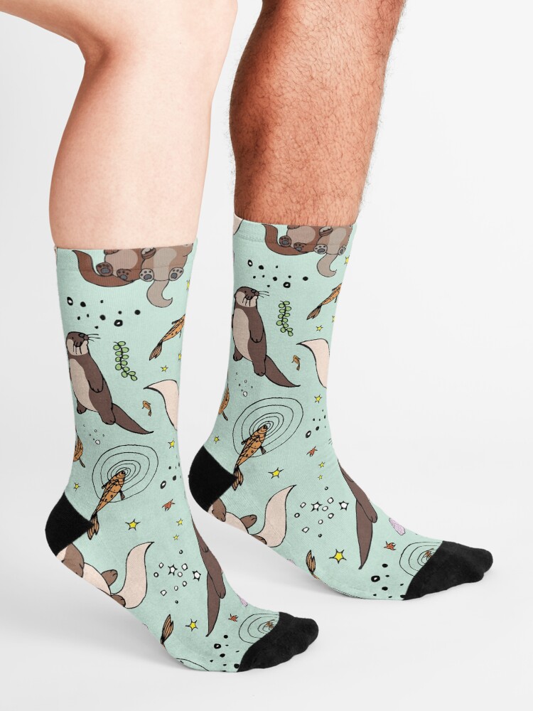 Alternate view of Sea Otters Socks