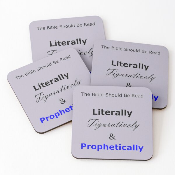 Item preview, The Bible Should Be Read Literally, Figuratively, and Prophetically to interpret it correctly - Bible Study Tips designed and sold by Sabrina Dawkins.