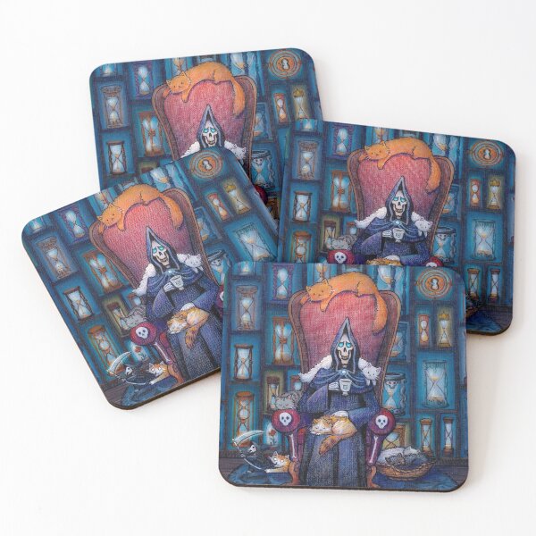 Item preview, Death and cats designed and sold by illustore.