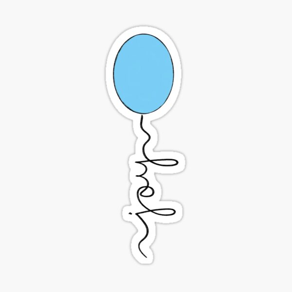 Joy Balloon Sticker