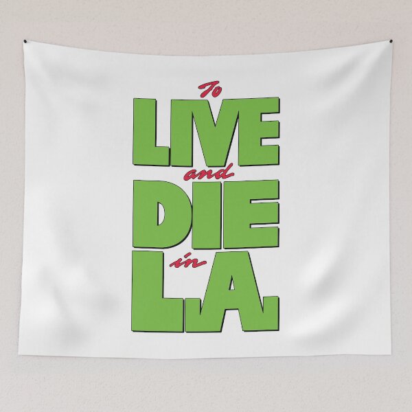 Item preview, To LIVE and DIE in L.A. designed and sold by Linubidix.