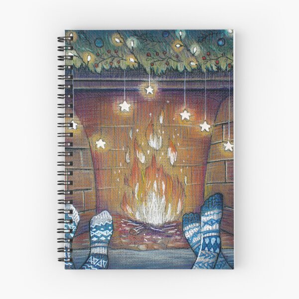 Item preview, Cerca de la chimenea designed and sold by illustore.