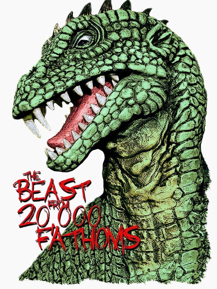 The Beast From 20 000 Fathoms T Shirt By TheBlueBox115 Redbubble   Raf,750x1000,075,t,fafafa Ca443f4786 