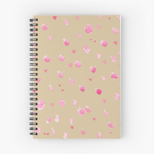 Item preview, Pink drops with beige background designed and sold by hanamomo.