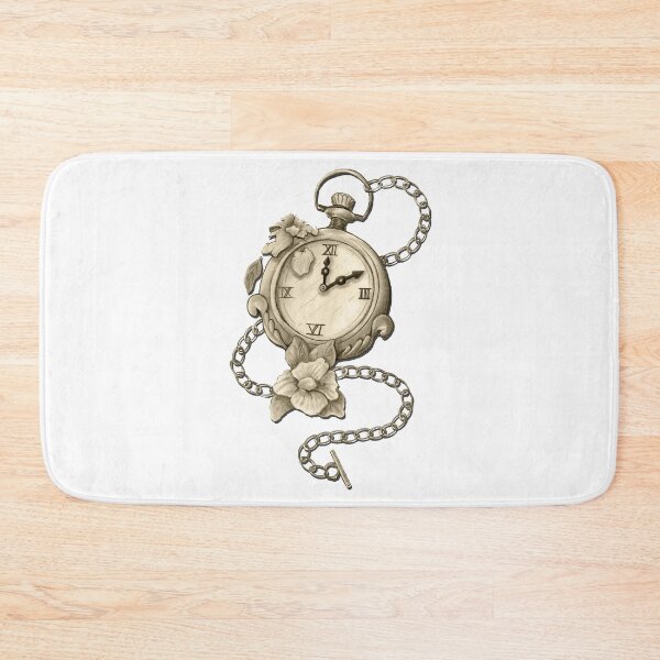 Item preview, Pocket Watch And Flowers / Time Is An Enemy Of Time designed and sold by Brownbag.