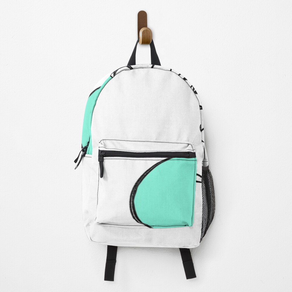 Love Balloon on a backpack