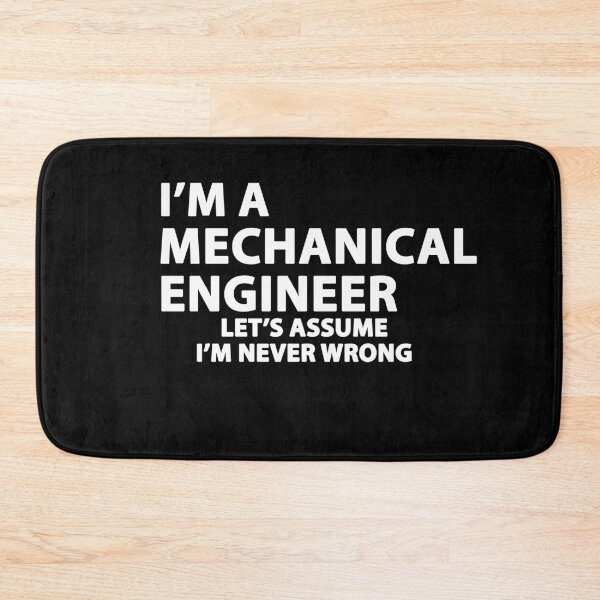 Item preview, I'm A Mechanical Engineer - Funny Slogan  designed and sold by PeerlessMerch.