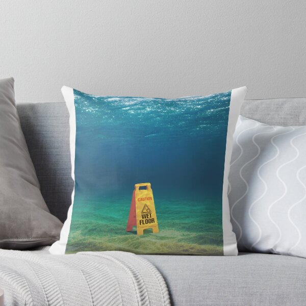 Item preview, Underwater Wet Floor Sign designed and sold by Foxicopter.