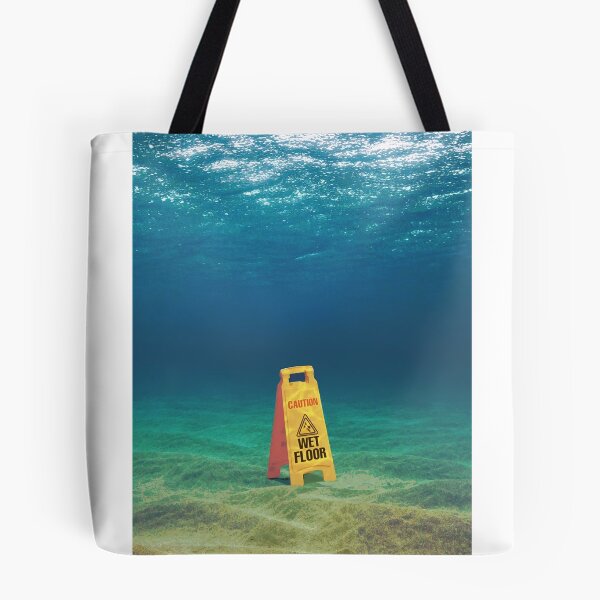Item preview, Underwater Wet Floor Sign designed and sold by Foxicopter.