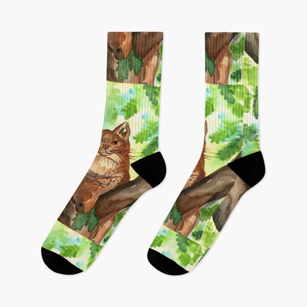 Item preview, Lynx in the tree  designed and sold by Niina  Niskanen.