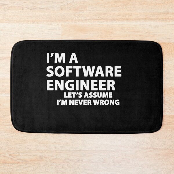 Item preview, I'm A Software Engineer - Funny Slogan designed and sold by PeerlessMerch.