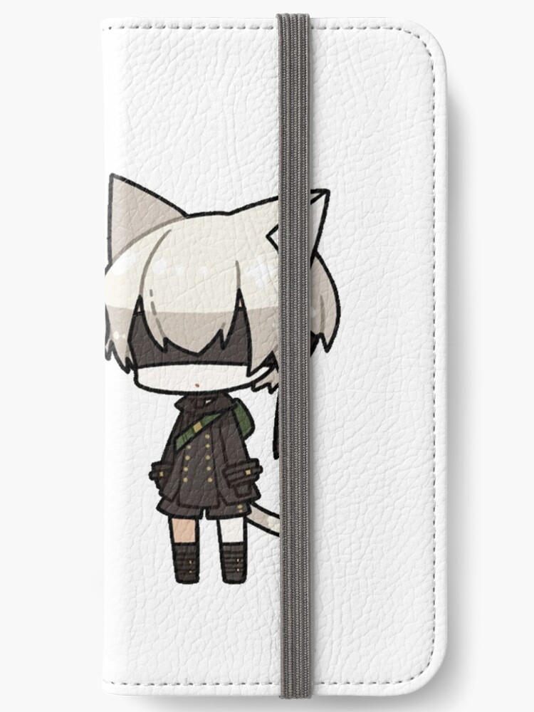 2b and 9s chibi cats\