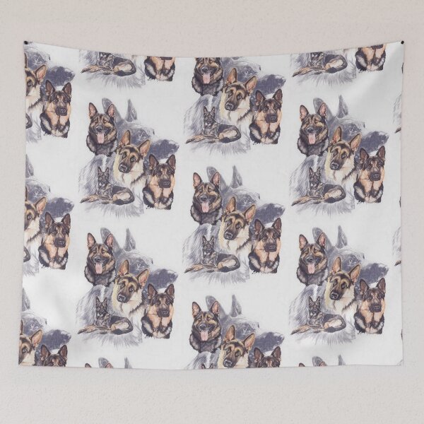 Item preview, German Shepherd Medley designed and sold by BarbBarcikKeith.