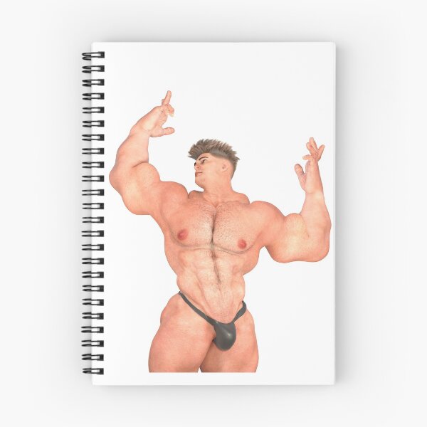 Item preview, Big bodybuilder posing 3 designed and sold by 3D-Warrior.