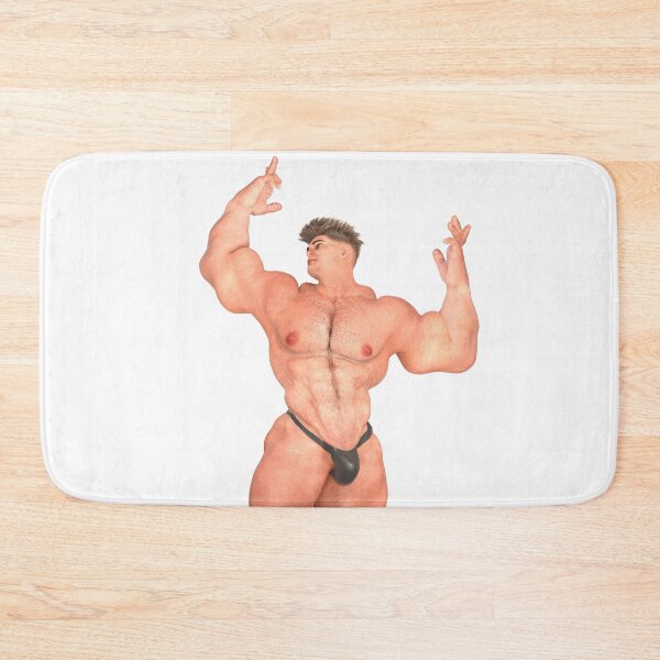 Item preview, Big bodybuilder posing 3 designed and sold by 3D-Warrior.